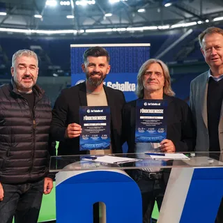 Foto vom Vorstand im Dialog zum Neustart der Genossenschaft Auf Schalke eG