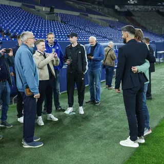 Foto vom Vorstand im Dialog zum Neustart der Genossenschaft Auf Schalke eG